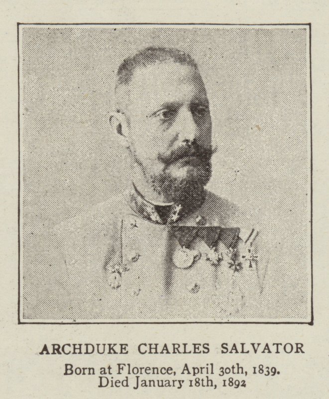 Aartshertog Karel Salvator door English Photographer