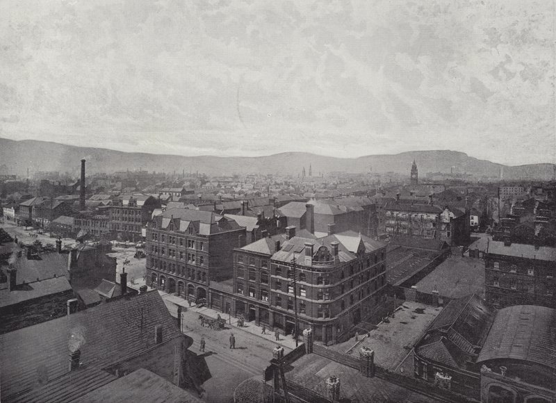 Belfast, Panoramisch Uitzicht door English Photographer