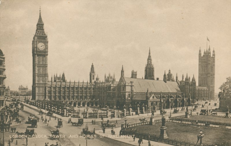 Big Ben, Het Parlement door English Photographer