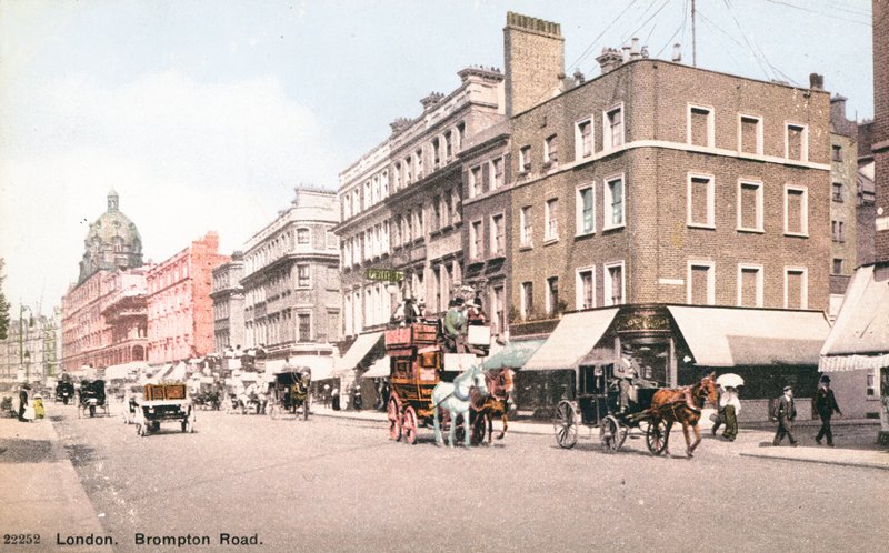Brompton Road in Londen door English Photographer