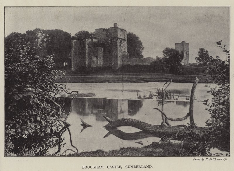Brougham Kasteel, Cumberland door English Photographer