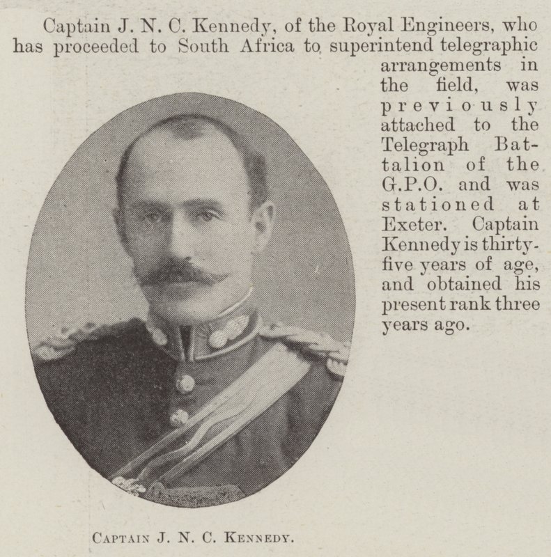 Kapitein J. N. C. Kennedy door English Photographer