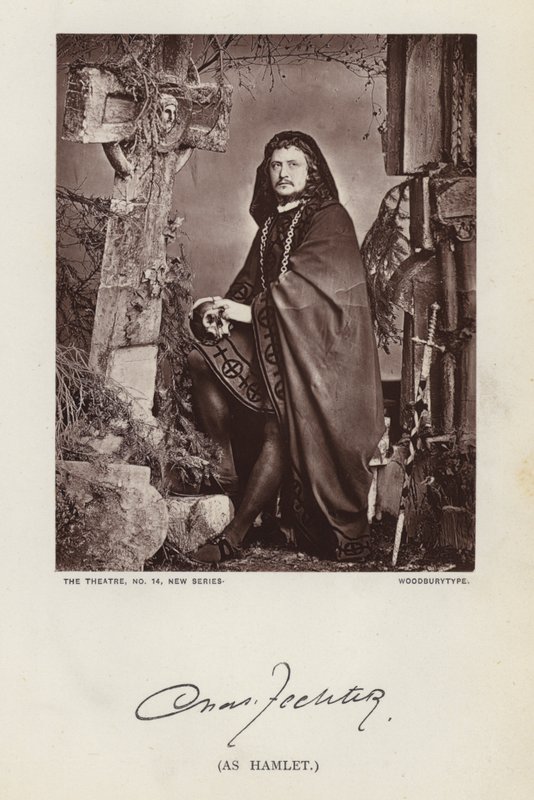 Charles Albert Fechter door English Photographer