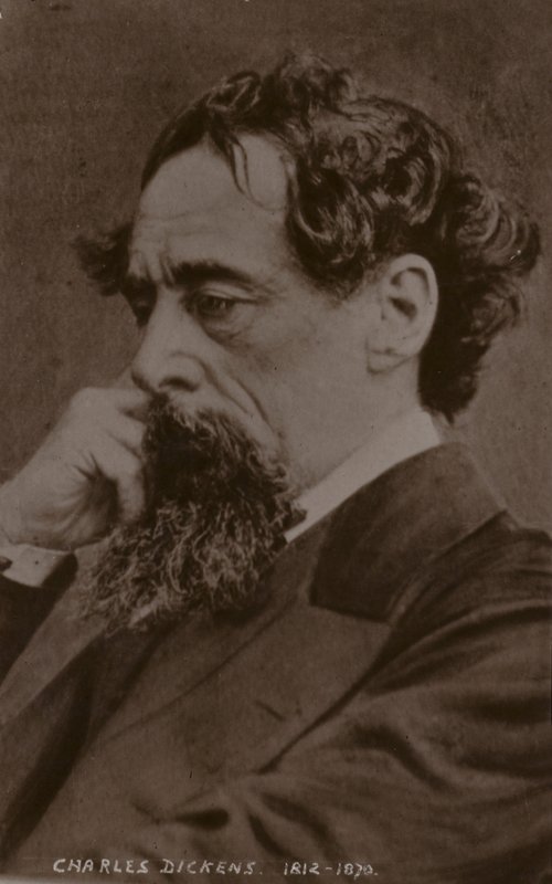 Charles Dickens (1812-1870), Engelse romanschrijver door English Photographer