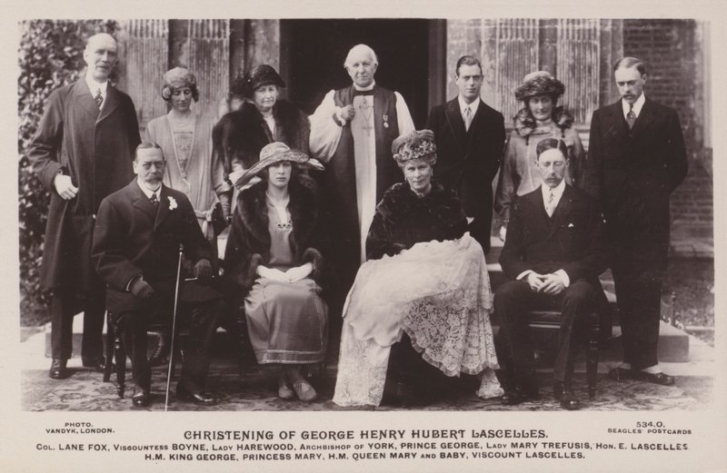 Doop van George Henry Hubert Lascelles door English Photographer