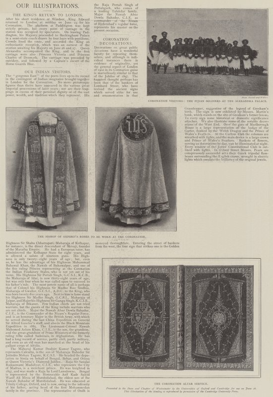 Kroning van Edward VII door English Photographer