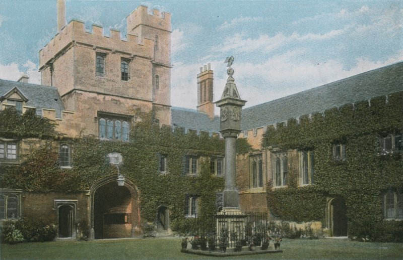 Corpus Christi College door English Photographer
