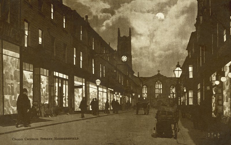 Cross Church Street, Huddersfield door English Photographer