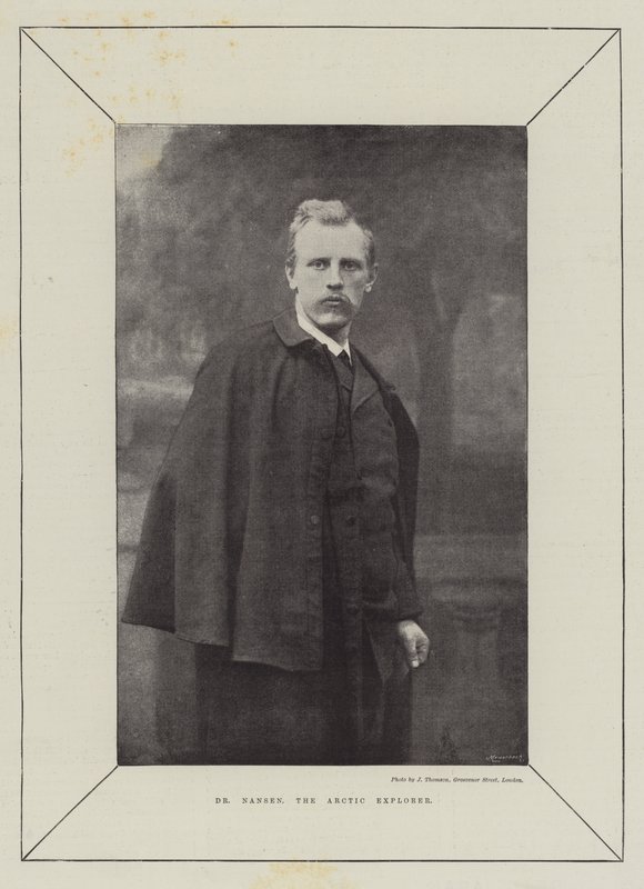 Dr. Nansen, de poolonderzoeker door English Photographer
