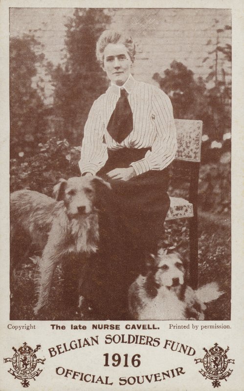 Edith Cavell door English Photographer