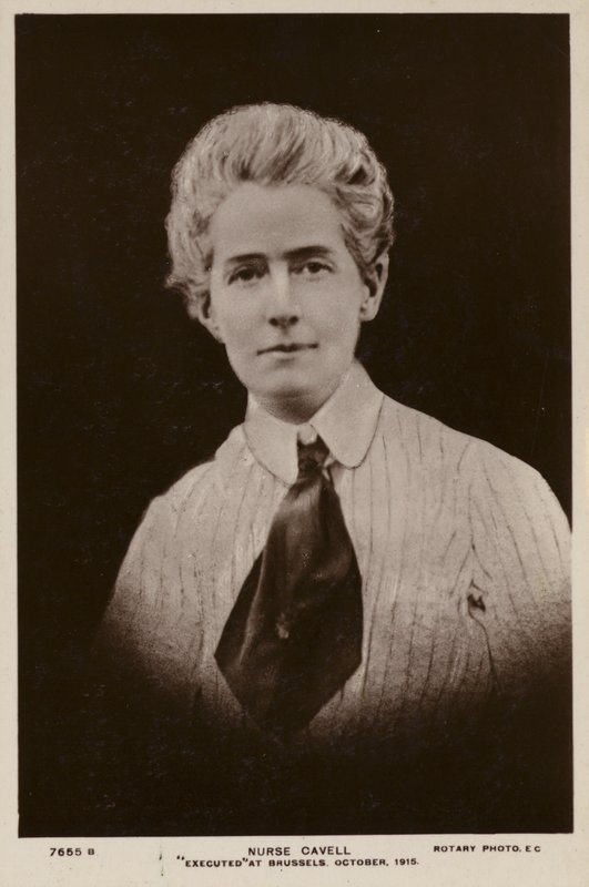 Edith Cavell door English Photographer