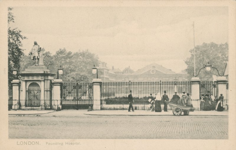 Foundling Hospital, Londen door English Photographer