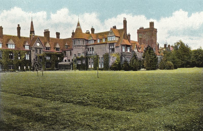 Girton College door English Photographer