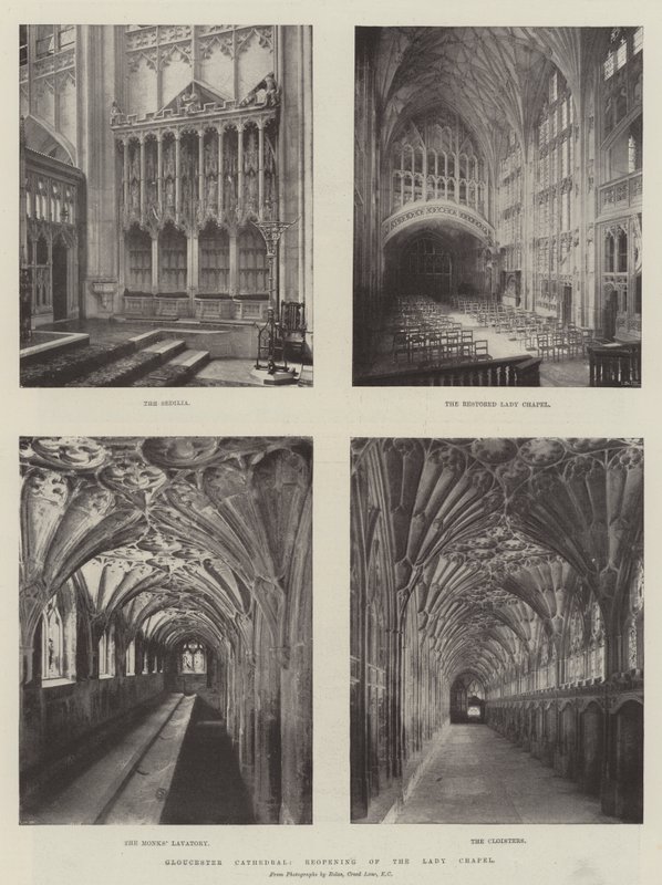 Gloucester Cathedral, heropening van de Lady Chapel door English Photographer