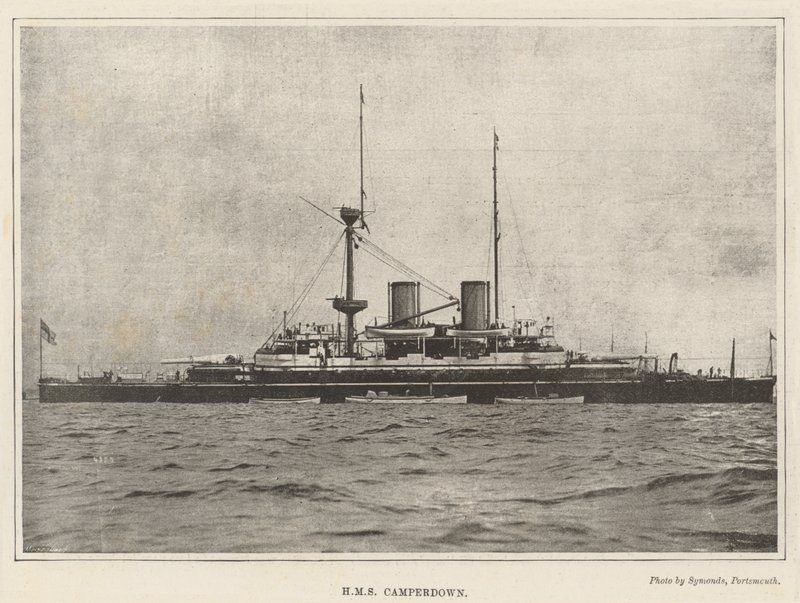 HMS Camperdown door English Photographer