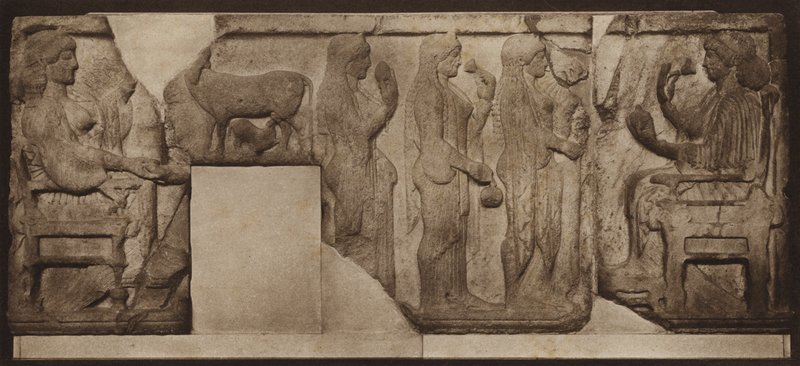 Harpy Tomb, Westzijde door English Photographer