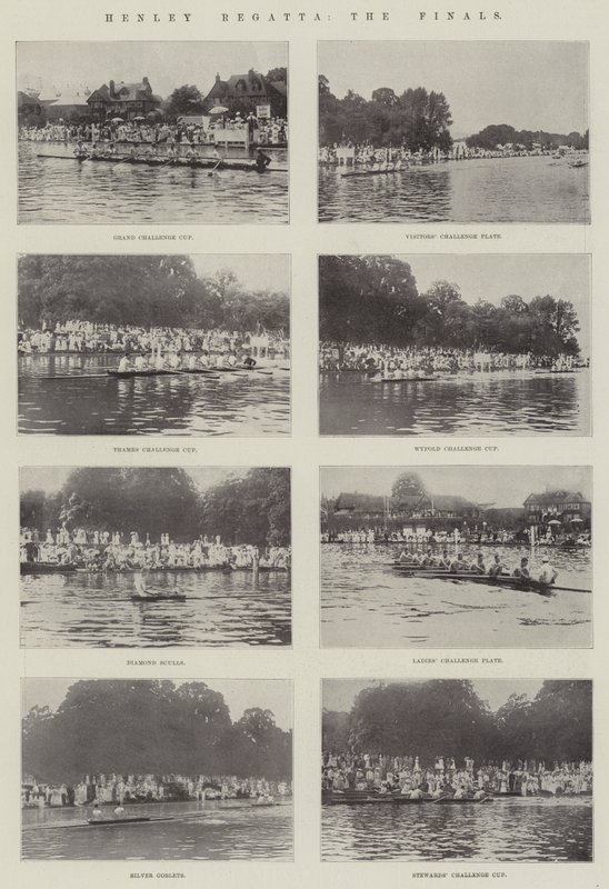Henley Regatta, de finales door English Photographer