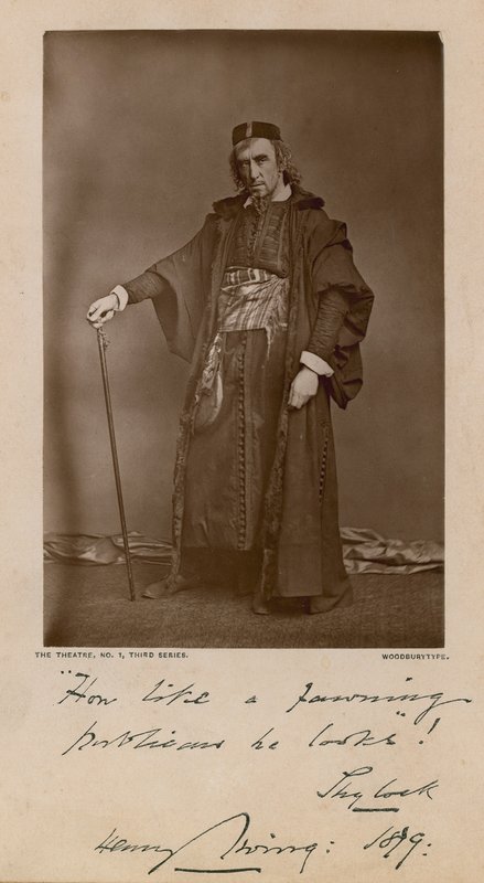 Henry Irving door English Photographer