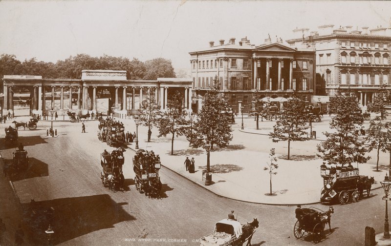 Hyde Park Corner, Londen door English Photographer