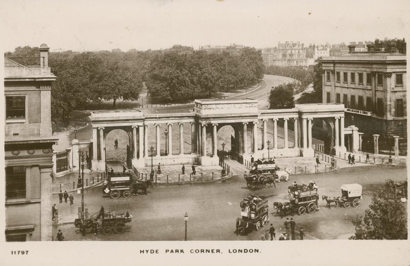Hyde Park Corner, Londen door English Photographer