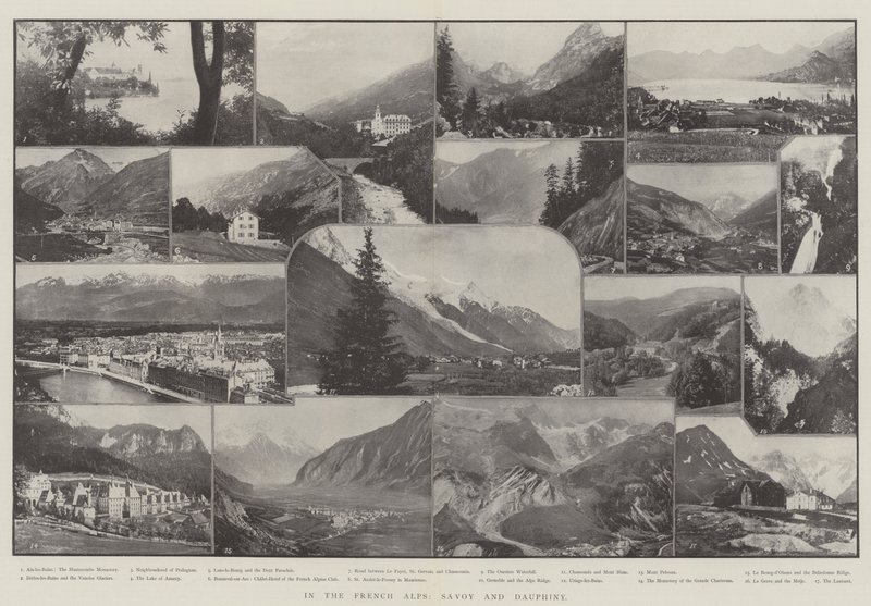 In de Franse Alpen, Savoye en Dauphiné door English Photographer
