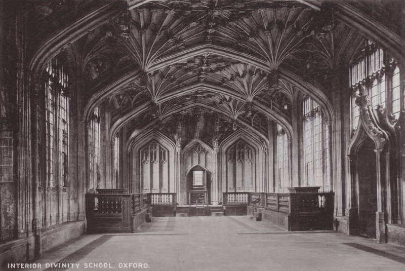 Interieur Godgeleerdheid School, Oxford door English Photographer