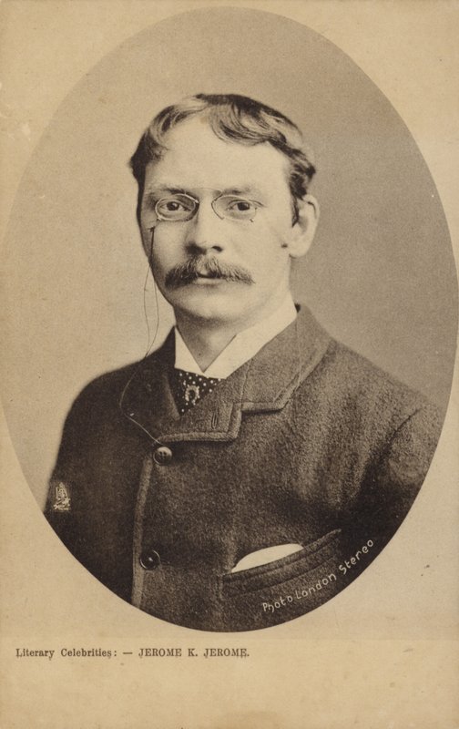 Jerome K Jerome (1859-1927), Engelse auteur door English Photographer