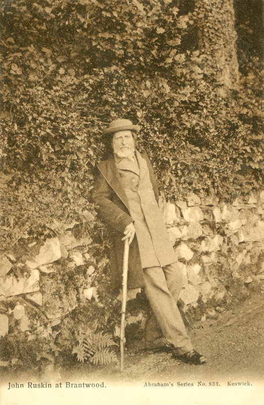 John Ruskin, in Brantwood door English Photographer