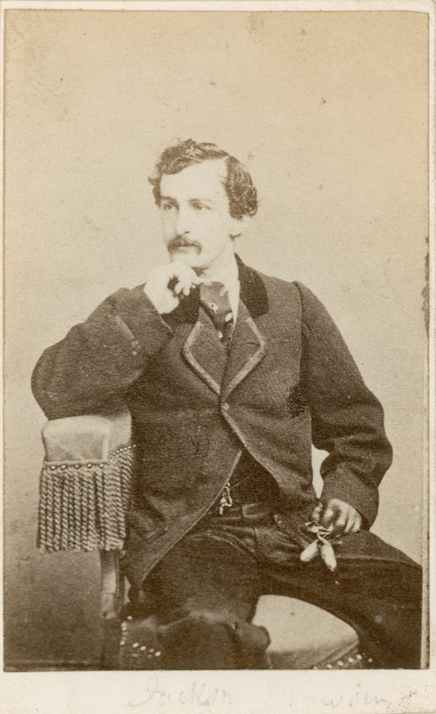 John Wilkes Booth door English Photographer
