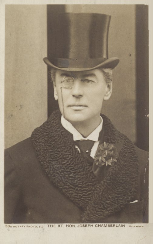 Joseph Chamberlain door English Photographer