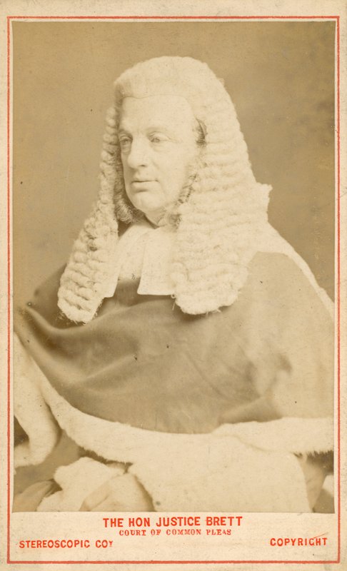 Justice Brett door English Photographer