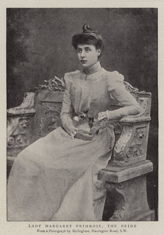 Lady Margaret Primrose, de bruid door English Photographer