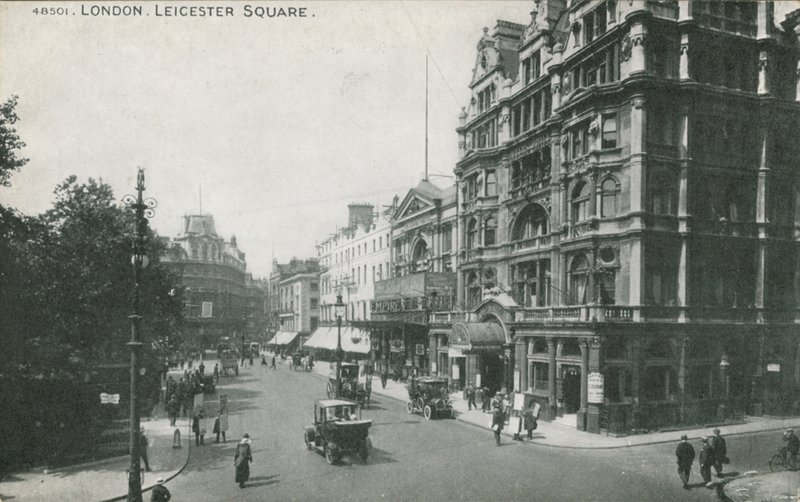 Leicester Square door English Photographer