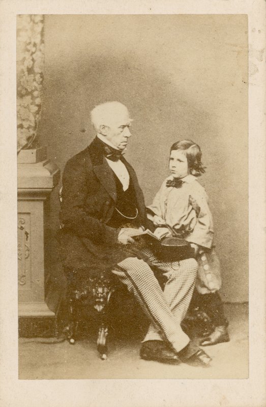 Lord Brougham door English Photographer