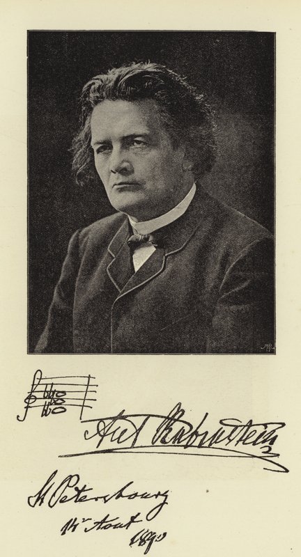 M Anton Rubinstein door English Photographer