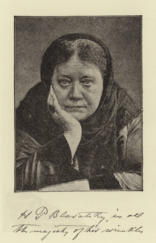 Blavatsky door English Photographer