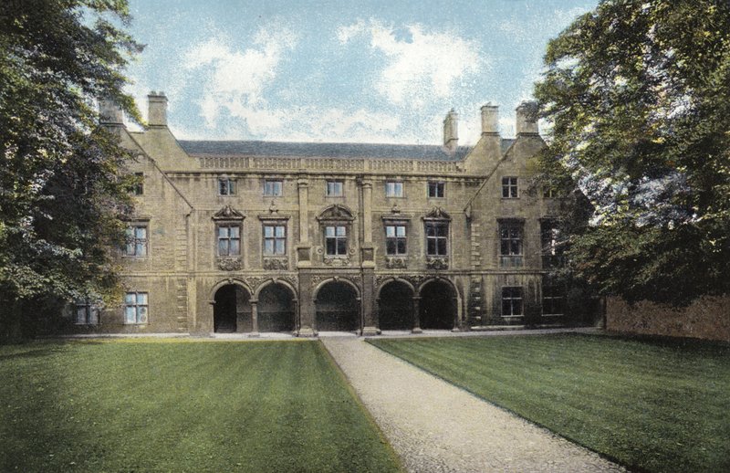 Magdalene College, Pepysian Bibliotheek door English Photographer