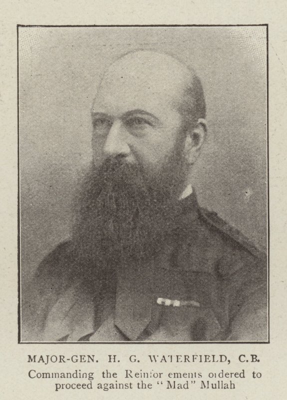 Luitenant-generaal H G Waterfield, CB door English Photographer