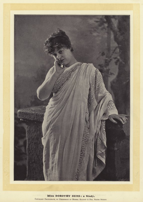 Miss Dorothy Dene: een Studie door English Photographer