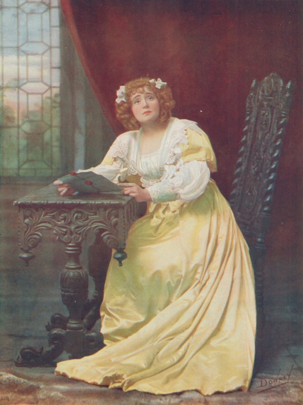 Miss Eva Moore door English Photographer