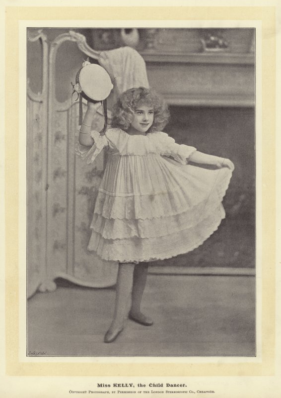 Miss Kelly, de Kinderdanseres door English Photographer