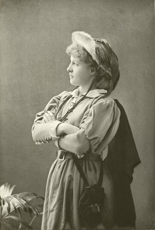 Miss Lily Langtry als Rosalind (gravure) door English Photographer