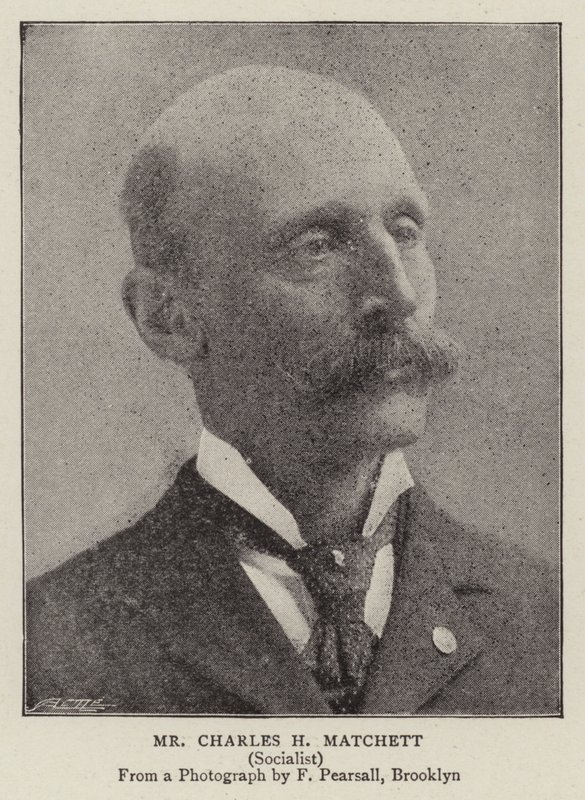Mr Charles H Matchett door English Photographer
