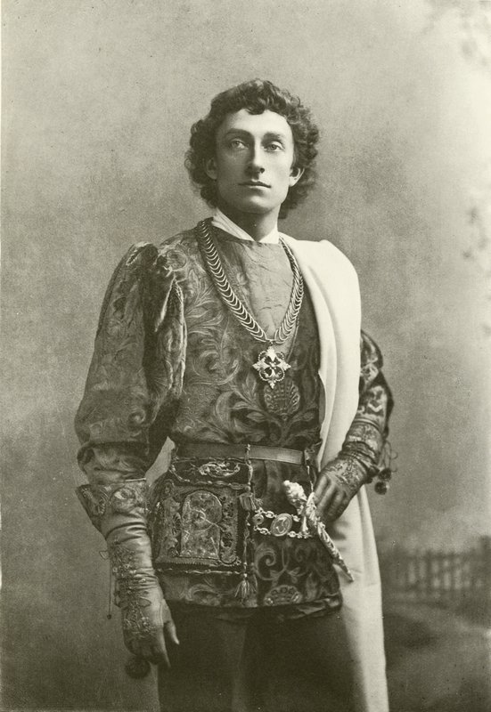 Mr Forbes Roberston als Romeo (gravure) door English Photographer