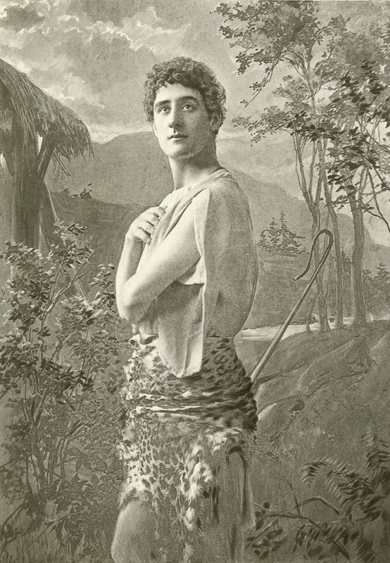 Mr Fuller Mellish als Florizel (gravure) door English Photographer