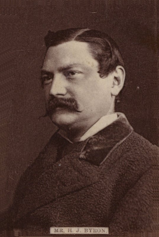 Mr. H. J. Byron door English Photographer