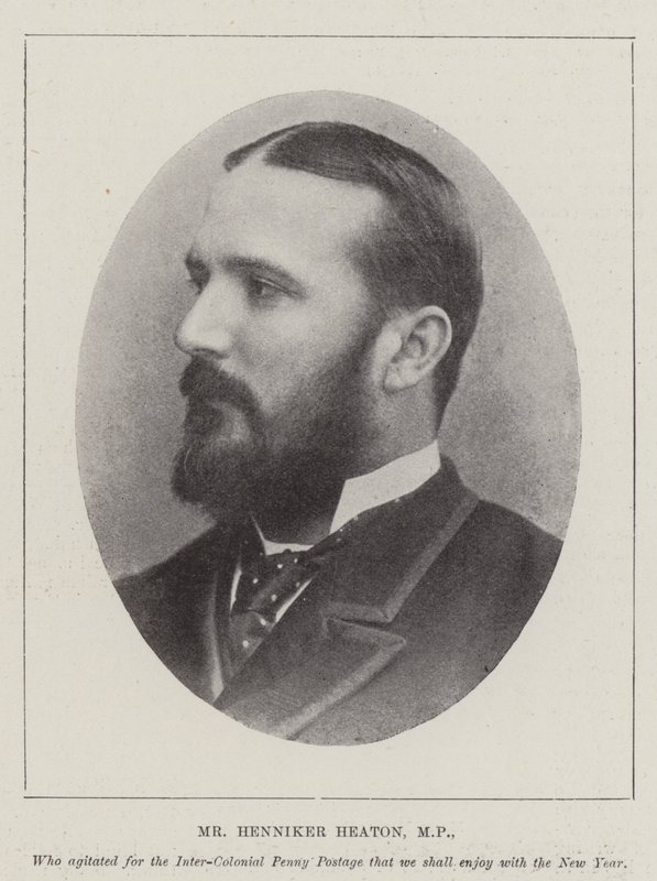 De Heer Henniker Heaton, Parlementslid door English Photographer
