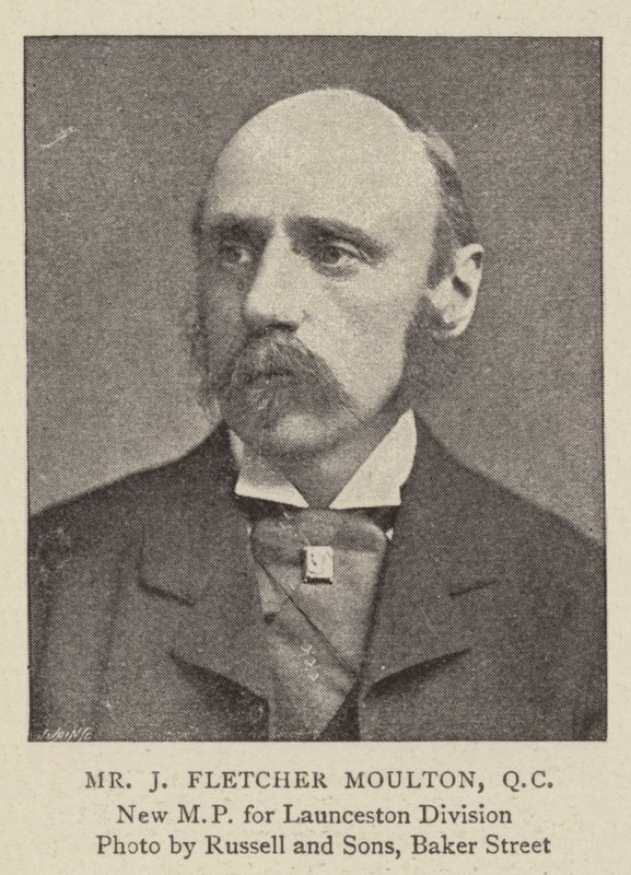 Mr J Fletcher Moulton, QC door English Photographer