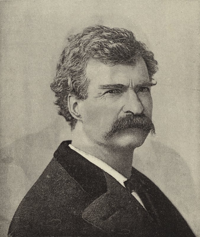 De Heer Samuel Clemens (Mark Twain) door English Photographer