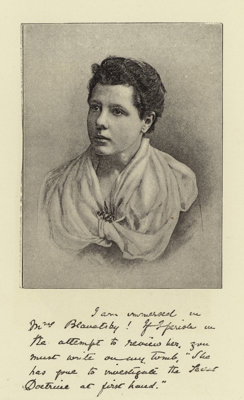 Annie Besant door English Photographer